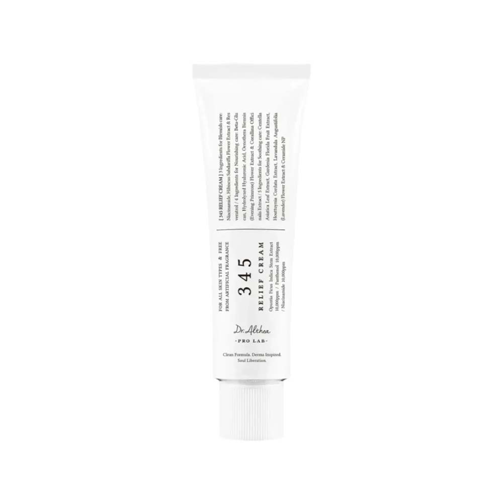 345 RELIEF CREAM DE DR. ALTHEA (CREMA PARA CALMAR Y REPARAR LA PIEL)